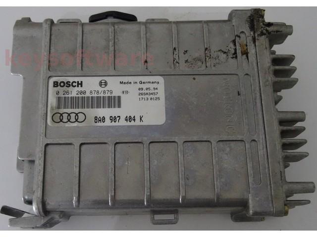 ECU Audi A6 2.6 8A0907404K 0261200878 MK1.2.2 {