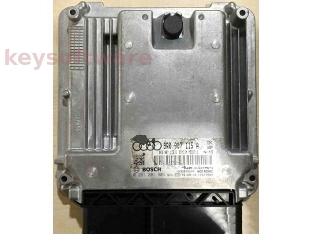 ECU Audi Q5 2.0 8R0907115A 0261201906 MED17.1 CDNC H20