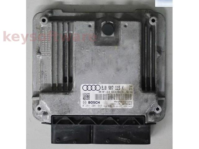ECU Audi TT 1.8 8J0907115K 0261201948 MED17.5 CDAA{