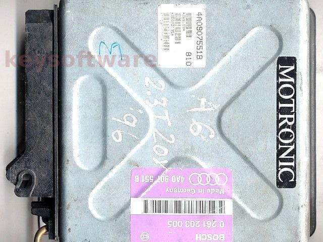 ECU Audi A6 2.2 4A0907551B 0261203005 M2.3.2