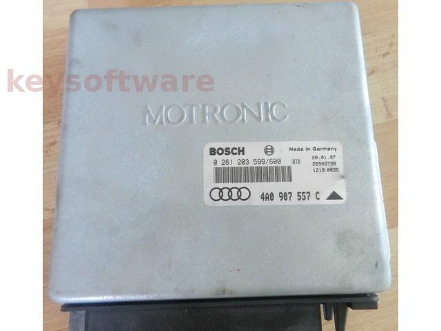 ECU Audi A4 4.2 4A0907557C 0261203599 M2.4.1 {