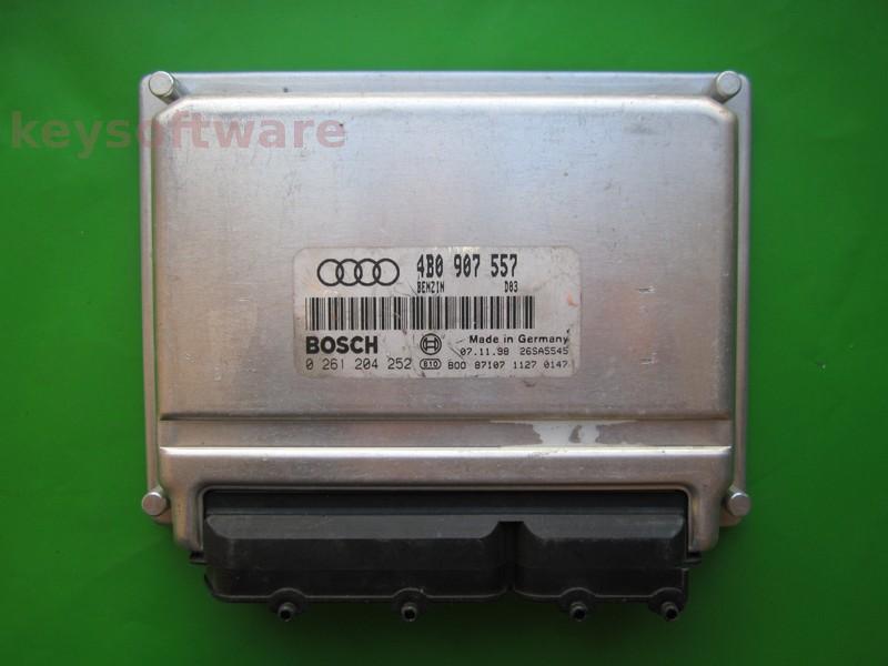 ECU Audi A6 1.8 4B0907557 0261204252 M3.8.2 AJP