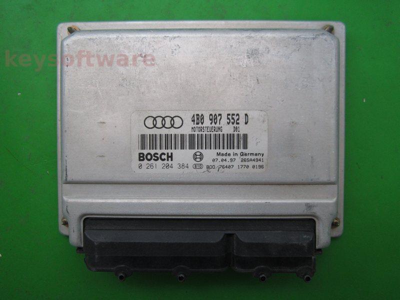 ECU Audi A4 2.4 4B0907552D 0261204384 M3.8.2
