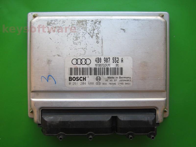 ECU Audi A6 2.4 4B0907552A 0261204688 M3.8.2