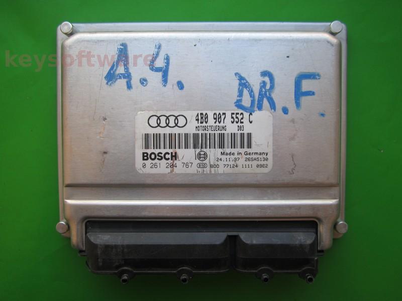 ECU Audi A6 2.4 4B0907552C 0261204767 M3.8.2