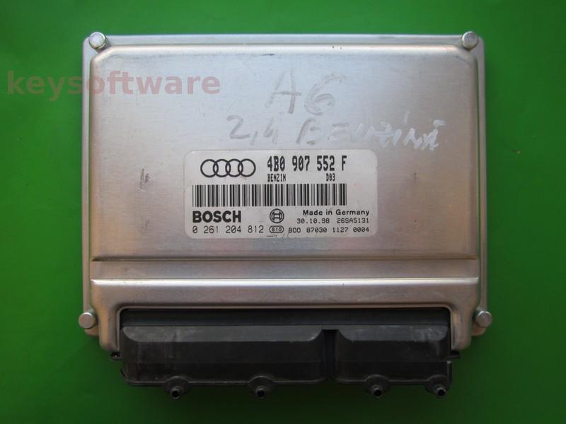 ECU Audi A6 2.4 4B0907552F 0261204812 M3.8.2 ALF