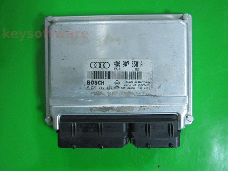 ECU Audi A6 4.2 4D0907558A 0261206016 ME7.1 ARS