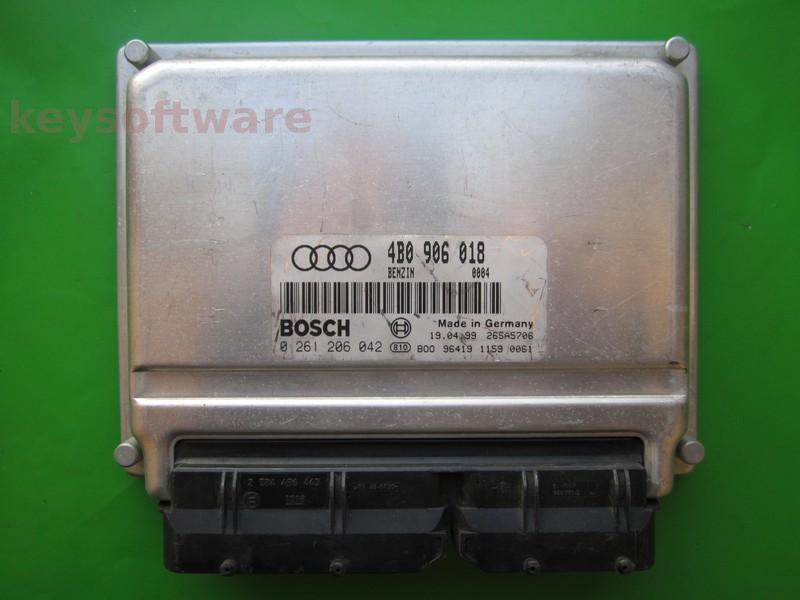 ECU Audi A4 1.8 4B0906018 0261206042 ME7.5 APU/ARK