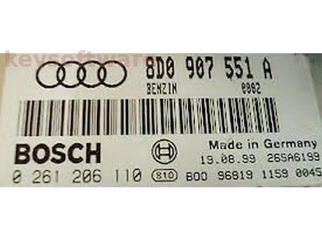 ECU Audi A4 2.7 8D0907551A 0261206110 ME7.1 {