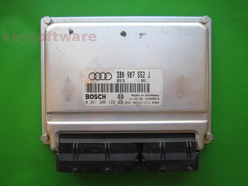 ECU Audi A6 2.4 3B0907552J 0261206122 ME7.1 APZ