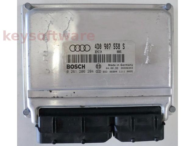 ECU Audi A6 4.2 4D0907558S 0261206204 ME7.1 {
