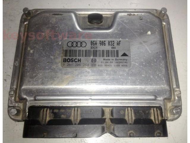 ECU Audi A3 1.8 06A906032AF 0261206269 ME7.5 AJQ {