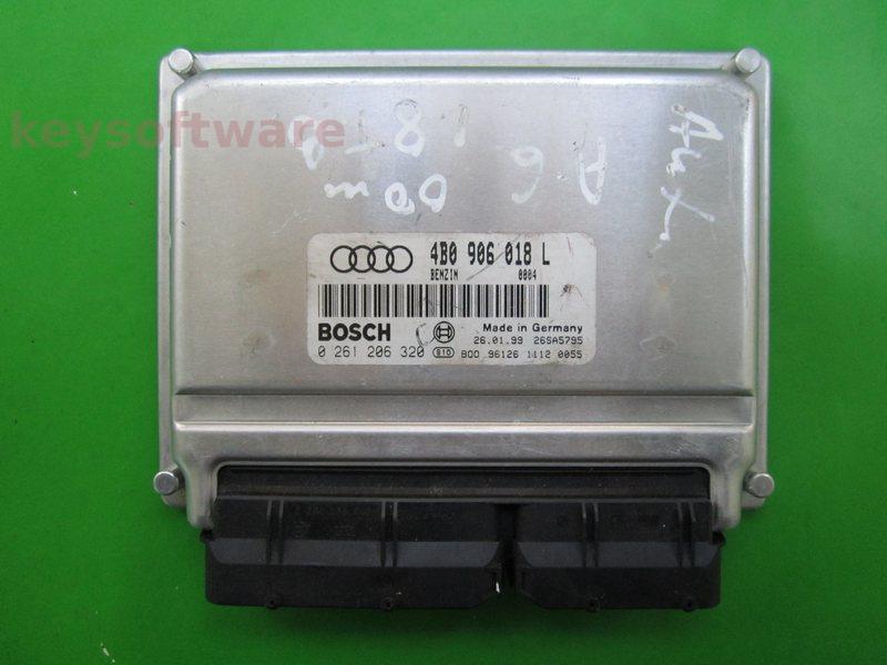 ECU Audi A6 1.8 4B0906018L 0261206320 ME7.5 ANB