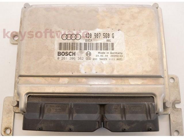 ECU Audi A8 4.2 4D0907560G 0261206362 ME7.1 AQF {