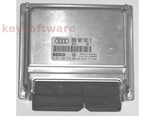 ECU Audi A4 2.7 8D0907551E 0261206376 ME7.1 AGB{