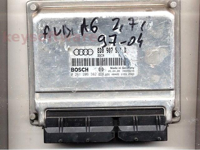 ECU Audi A4 2.7 8D0907551D 0261206382 ME7.1 AGB