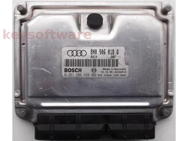 ECU Audi TT 1.8 8N0906018Q 0261206439 ME7.5 APP {