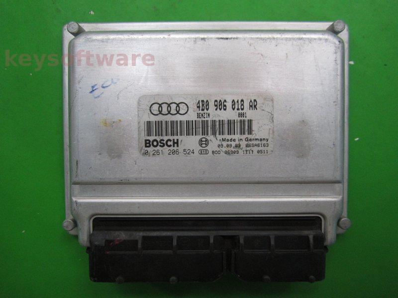 ECU Audi A6 1.8 4B0906018AR 0261206524 ME7.5 APU