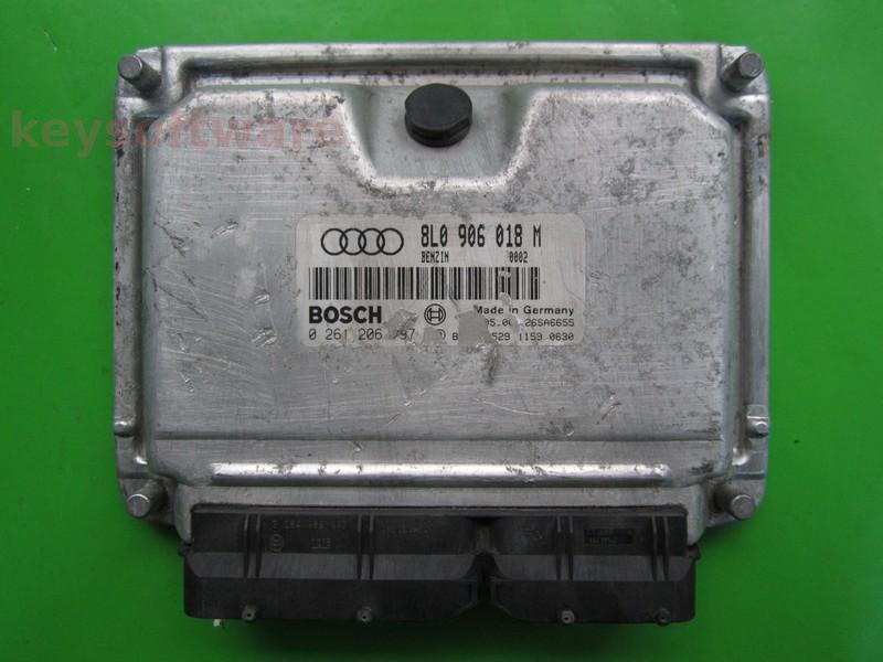 ECU Audi TT 1.8 8L0906018M 0261206797 ME7.5 APX