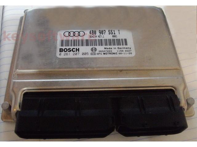 ECU Audi A6 2.7 4B0907551T 0261207005 ME7.1 {