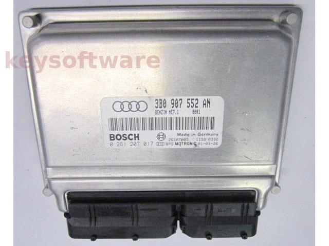 ECU Audi A6 2.4 3B0907552AN 0261207017 ME7.1 {