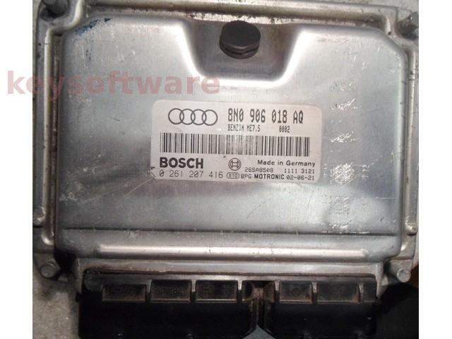 ECU Audi TT 1.8 8N0906018AQ 0261207416 ME7.5 ARY {