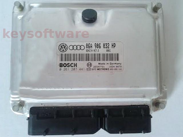 ECU Audi A3 1.8 06A906032HP 0261207441 ME7.5 AUQ {