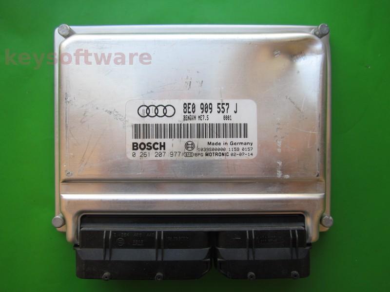 ECU Audi A4 2.0 8E0909557J 0261207977 ME7.5 ALT