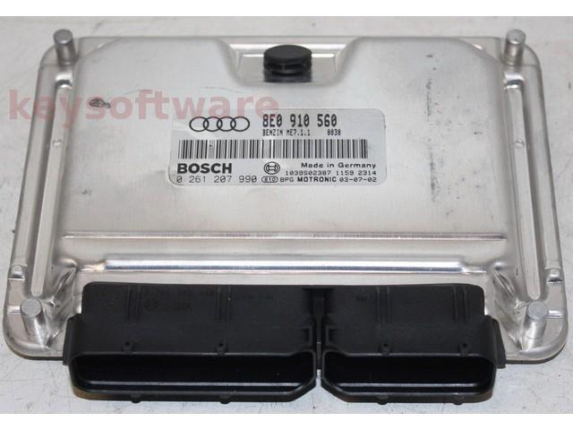 ECU Audi A4 4.2 8E0910560 0261207990 ME7.1.1 {