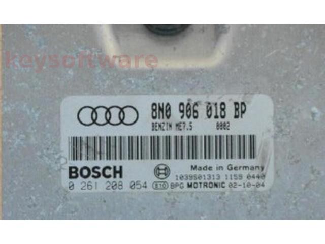 ECU Audi A3 1.8 8N0906018BP 0261208054 ME7.5 BAM {