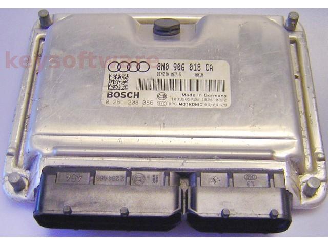 ECU Audi TT 1.8 8N0906018CA 0261208086 ME7.5 BFV {