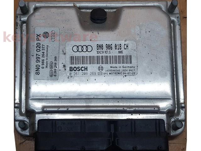 ECU Audi A3 1.8 8N0906018CH 0261208269 ME7.5 AMK {