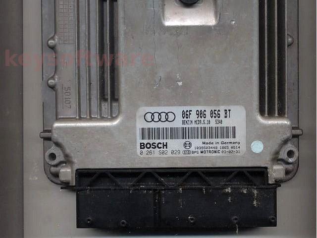 ECU Audi A3 2.0 06F906056BT 0261S02029 MED9.5.10 AXW {+