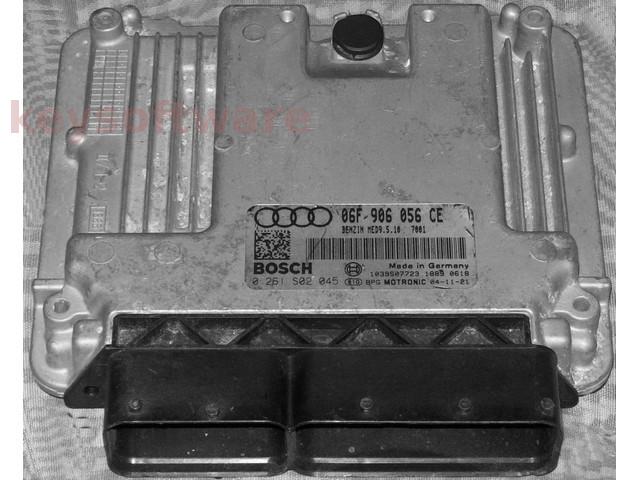 ECU Audi A3 2.0 06F906056CE 0261S02045 MED9.5.10 BLX {