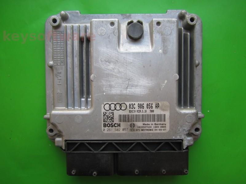 ECU Audi A3 1.6 03C906056AP 0261S02057 MED9.5.10 BLP }