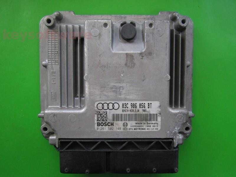 ECU Audi A3 1.6 03C906056BT 0261S02148 MED9.5.10 BLF {+