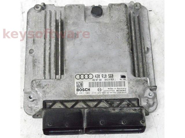 ECU Audi A8 4.2 420910560 0261S02234 MED9.1 {
