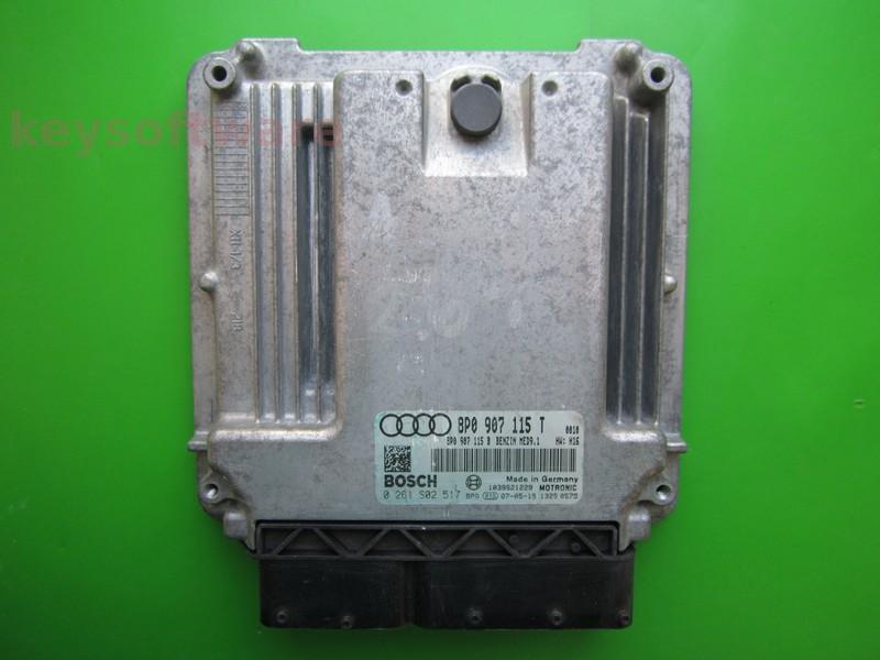 ECU Audi A3 2.0 8P0907115T 0261S02517 MED9.1 BWA H16 {