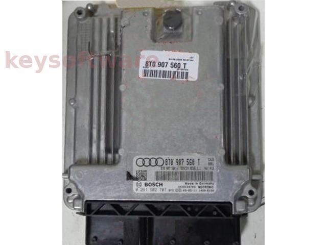 ECU Audi A5 4.2 8T0907560T 0261S02707 MED9.1.1 CAUB {