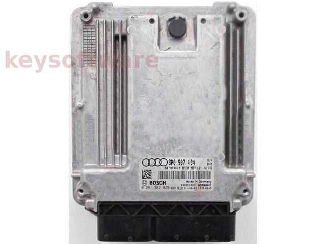 ECU Audi A3 2.5 8P0907404 0261S02825 MED9.1.2 CEPA H05{