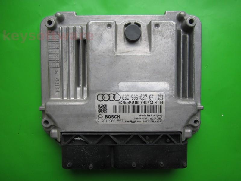 ECU Audi A1 1.4 03C906027CF 0261S06557 MED17.5.5 CAVG H08