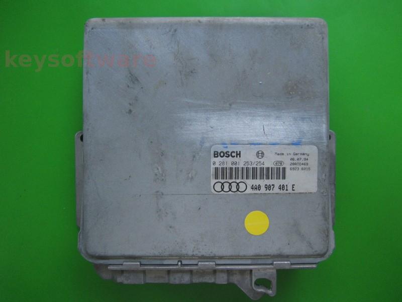 ECU Audi A6 2.5TDI 4A0907401E 0281001253 EDC1.3.1