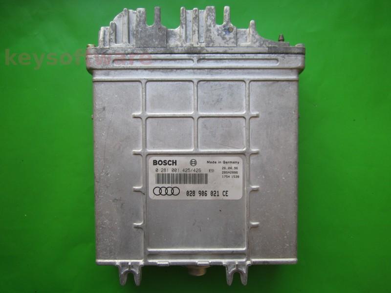 ECU Audi A4 1.9TDI 028906021CE 0281001425 MSA15.5