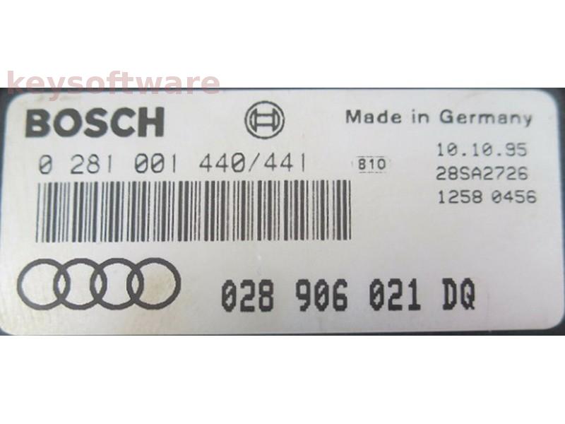 ECU Audi 80 1.9TDI 028906021DQ 0281001441 EDC1.3.3 {