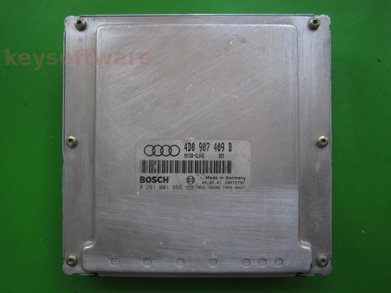 ECU Audi A8 3.3TDI 4D0907409B 0281001868 EDC15C4 AKF
