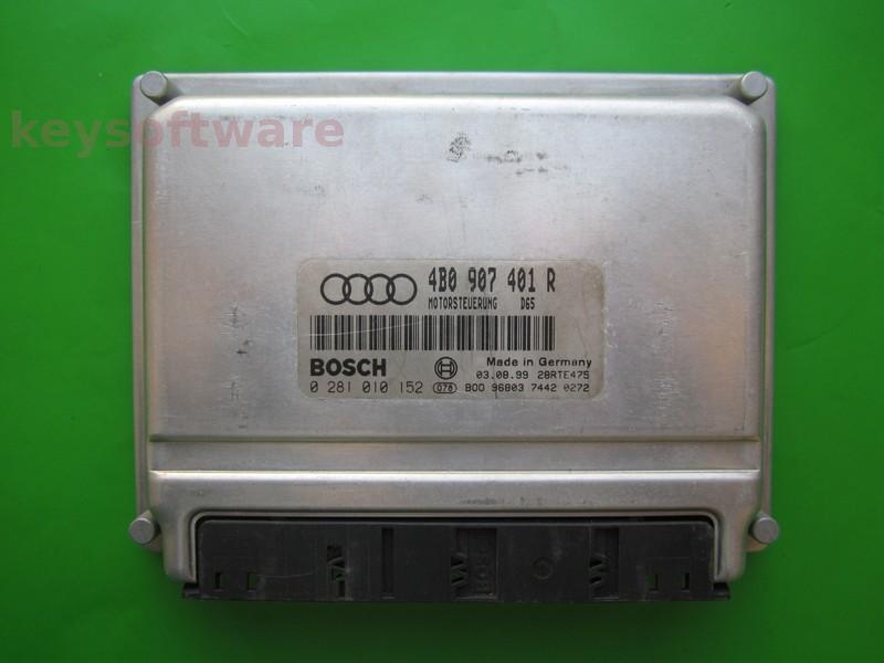 ECU Audi A6 2.5TDI 4B0907401R 0281010152 EDC15M AFB