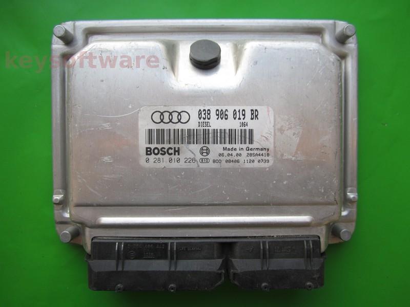 ECU Audi A4 1.9TDI 038906019BR 0281010226 EDC15P+ AJM