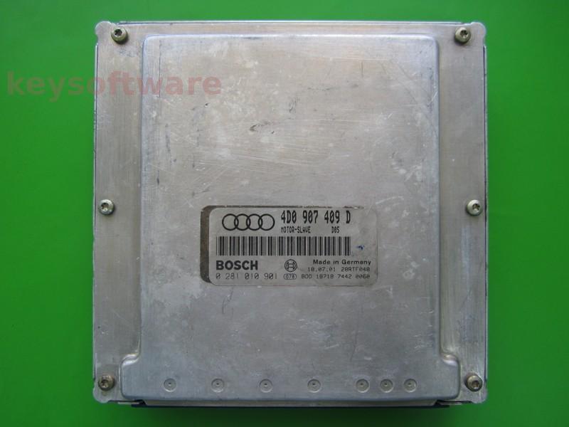 ECU Audi A8 3.3TDI 4D0907409D 0281010901 EDC15C4 AKF