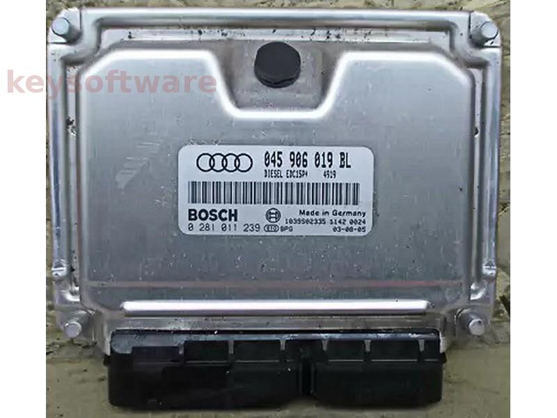 ECU Audi A2 1.4TDI 045906019BL 0281011239 EDC15P+ {