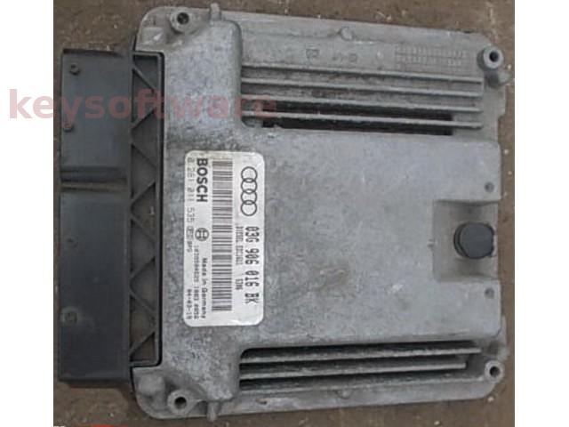 ECU Audi A3 2.0TDI 03G906016BK 0281011535 EDC16U1 AZV {+